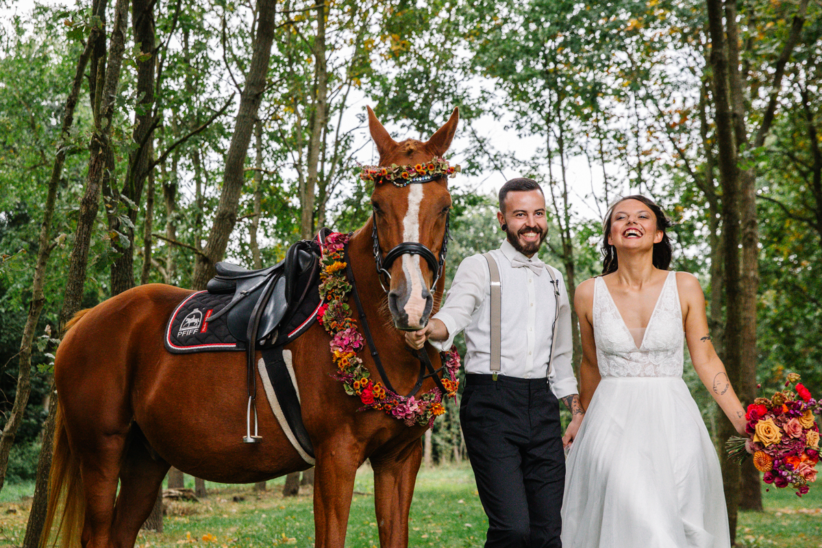 Heiraten mit Pferd